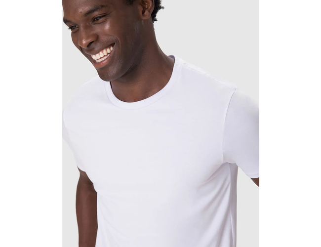 Camiseta Básica Malwee Masculina Slim Cotton Light 1000133943 - Atacado