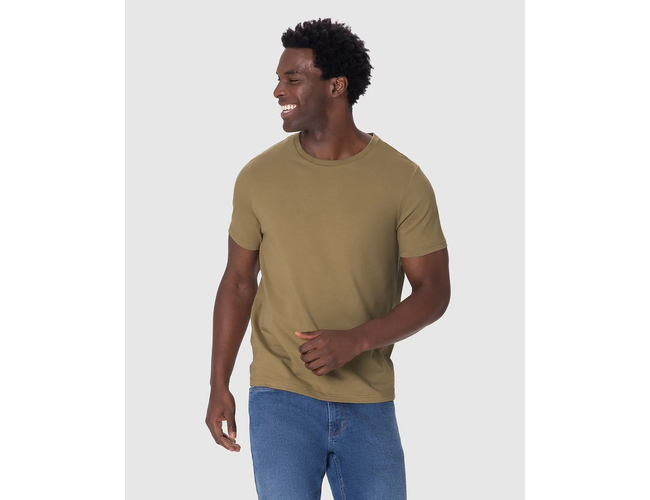 Camiseta Básica Malwee Masculina Slim Cotton Light 1000133943 - Atacado