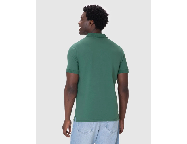 Camisa Polo Básica Malwee Masculina Gola Clássica Abertura Lateral Em Malha Algodão 1000133948 - Atacado