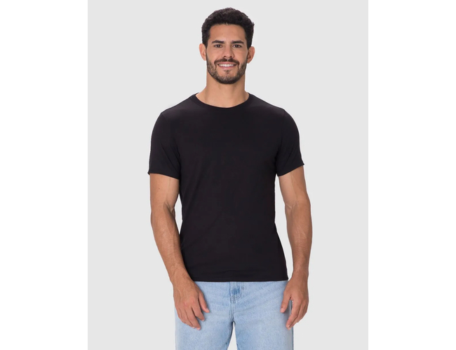 Camiseta Movimento Masculina Malwee Slim Em Malha Anti Odor 1000137333 - Atacado