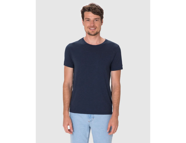 Camiseta Movimento Masculina Malwee Slim Em Malha Anti Odor 1000137333 - Atacado