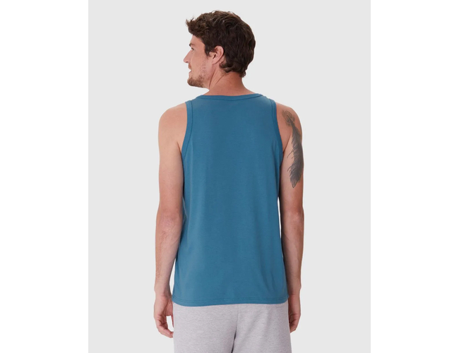 Regata Básica Malwee Masculina Alça Estreita Etiqueta Estampada Em Algodão 1000137336 - Atacado