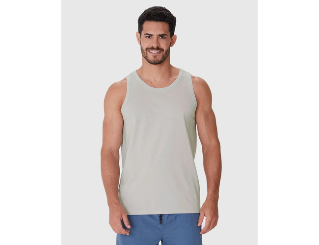 Regata Básica Malwee Masculina Alça Estreita Etiqueta Estampada Em Algodão 1000137336 - Atacado