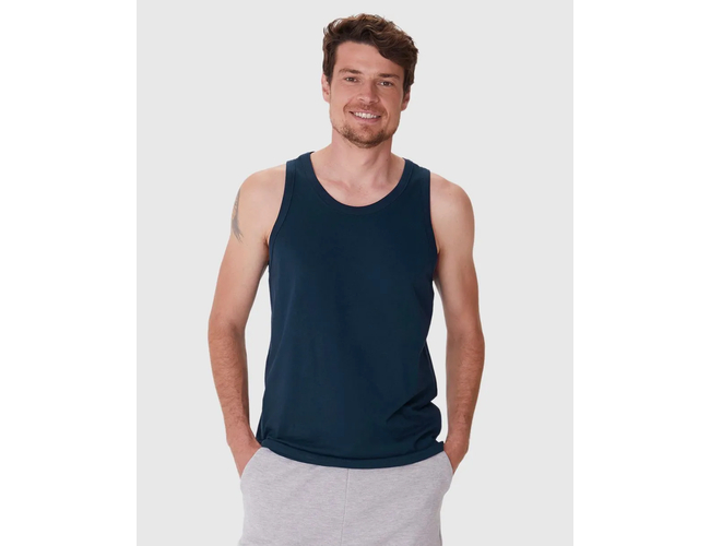 Regata Básica Malwee Masculina Alça Estreita Etiqueta Estampada Em Algodão 1000137336 - Atacado