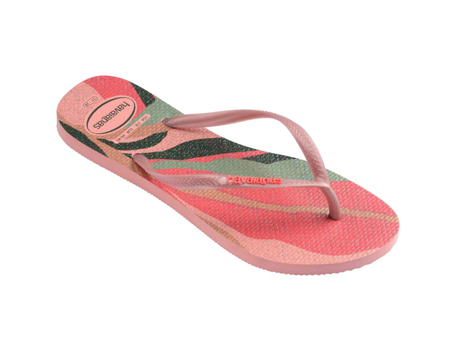 Chinelo Feminino Havaianas Slim Palette Glow - Atacado