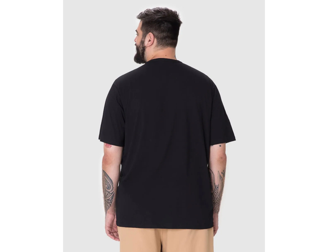 Camiseta Básica Malwee Masculina Plus Size Decote V Manga Curta Em Algodão 1000137166 - Atacado