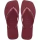 Chinelo Feminino Havaianas Slim Sq Logo Met - Atacado