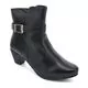 Bota Casual Feminina De Cano e Salto Baixo Mooncity 73037 Preto - Atacado