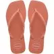 Chinelo Feminino Havaianas Slim Square Logo Pop-up - Atacado