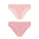 Kit 2 calcinhas infantil menina em cotton Brandili 264720134 -Atacado