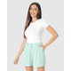 Blusa Básica Feminina Malwee Decote Redondo Em Algodão 1000004500 - Atacado