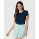 Blusa Básica Feminina Malwee Decote Redondo Em Algodão 1000004500 - Atacado