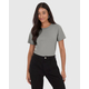 Blusa Básica Malwee Feminina Decote Redondo Pesponto Algodão 10000102559 - Atacado